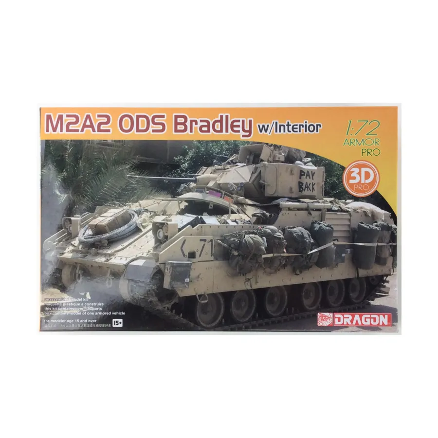 

M2A2 ODS Bradley с интерьером, Dragon Armor - United States (Plastic) (1:72)