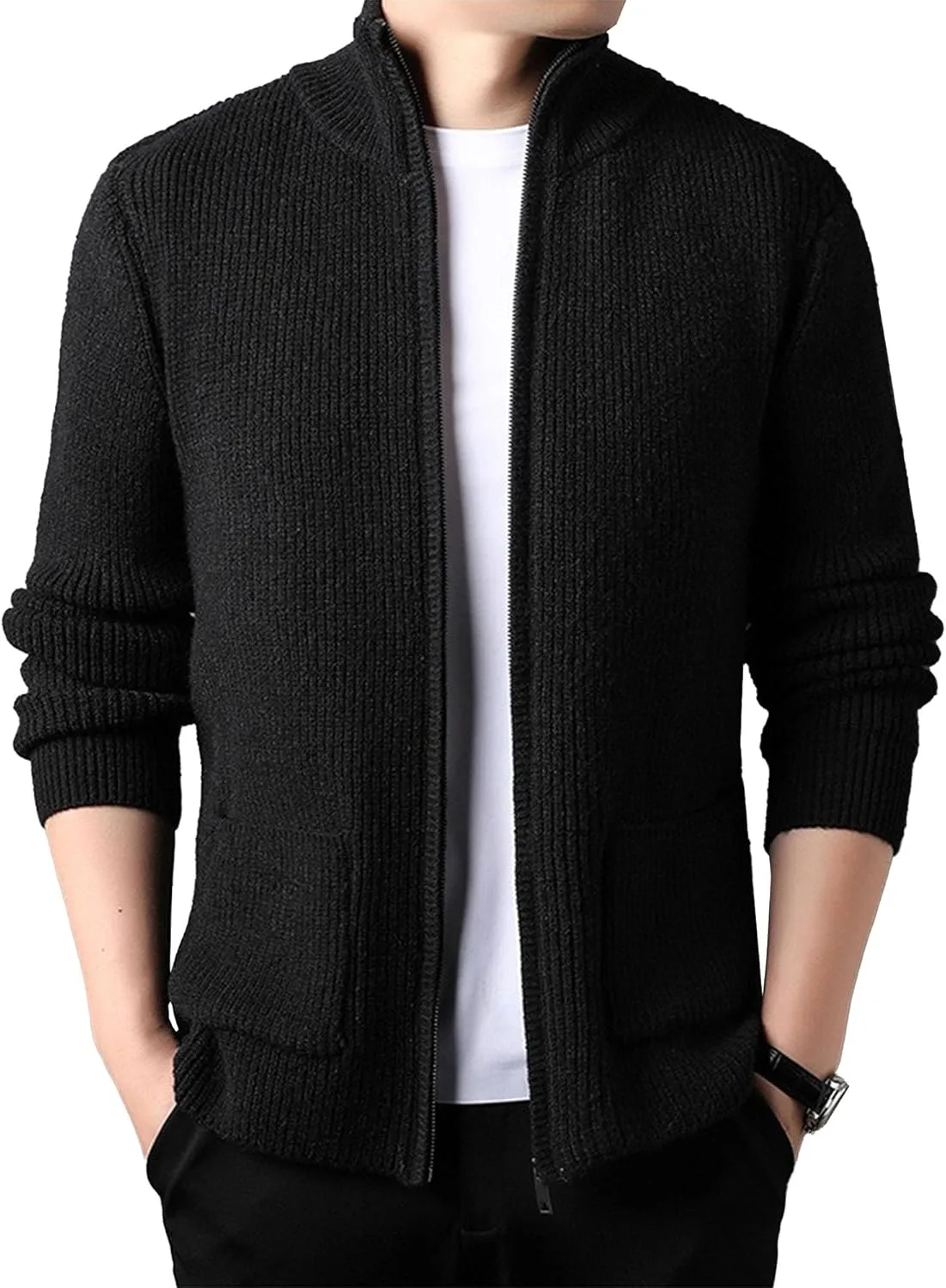 Мужской кардиган Casual Slim Fit Full Zip