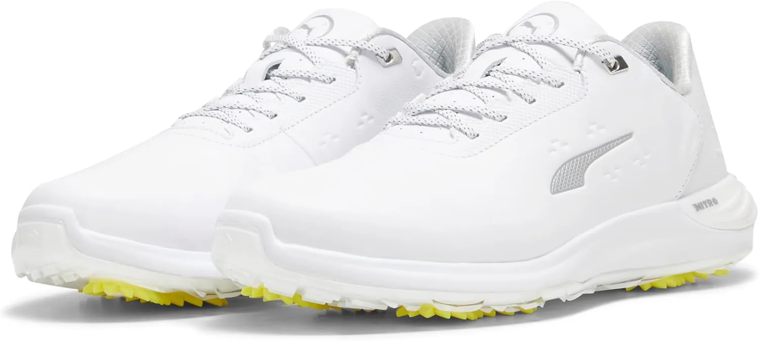 Мужские кроссовки для гольфа PUMA Phantomcat Nitro - белые, белый/серебристый/серый — фото 2