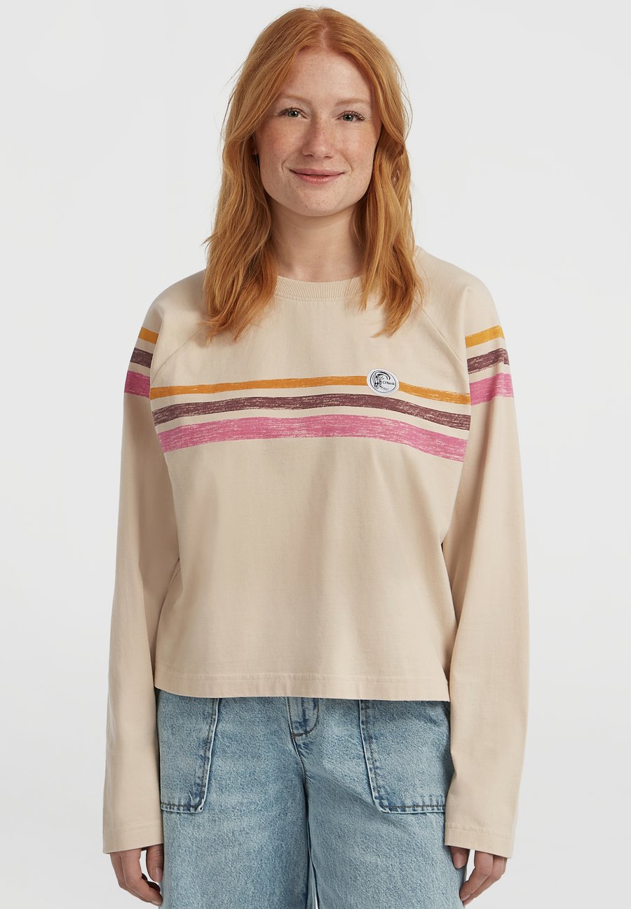 

Топ O'Neill O'RIGINALS L/SLV T-SHIRT, Macaron/Bordeaux