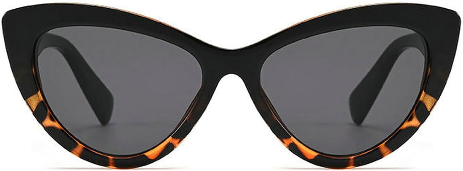 

Модные солнцезащитные очки COTIA Fashion Small Cat Eye для женщин и мужчин. Классические, милые солнцезащитные очки в форме «кошачьих глаз». Стильные летние очки, Black Leopard