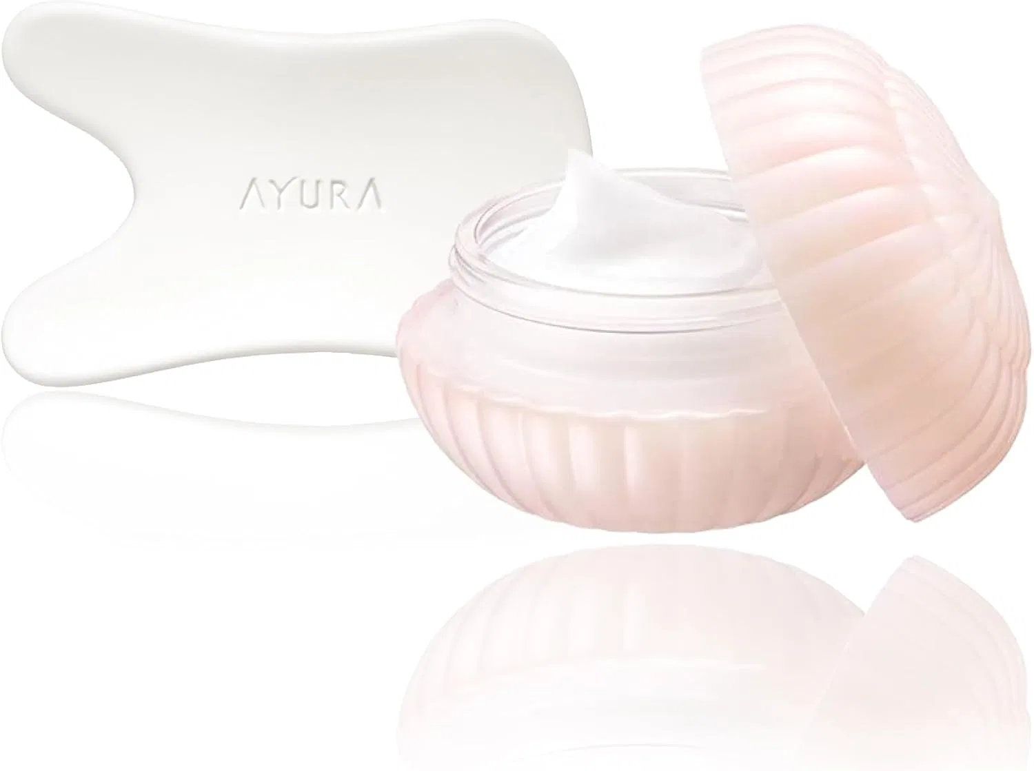 Сыворотка для лица Ayura Vicasa Force Serum α, 55 г, в наборе с массажной пластиной