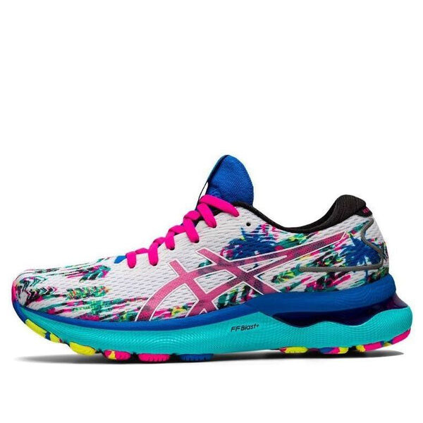 

Кроссовки гель нимбус 24 Asics, белый/синий/розовый