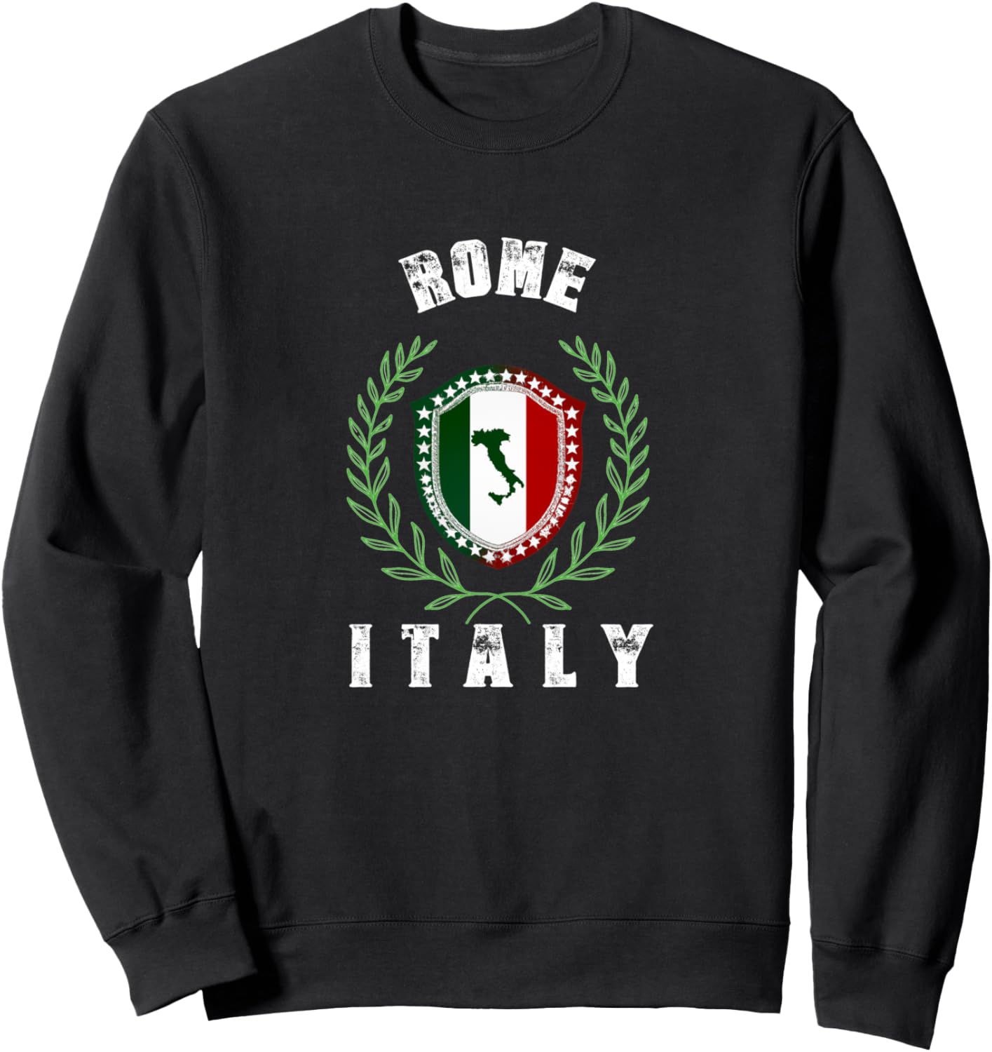 

Отдых в Риме, Италия - сувениры из Рима. Толстовка Rome Souvenir Apparel, черный