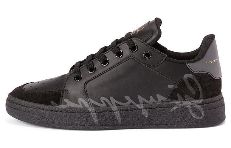 

Кроссовки на шнуровке GZ94 Giuseppe Zanotti, черный