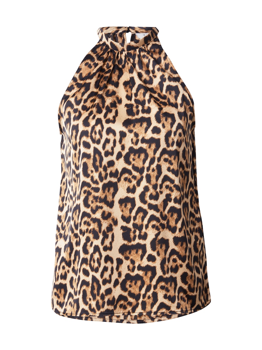 

Блуза VILA VILEA, карамельный/светло-коричневый/темно-коричневый