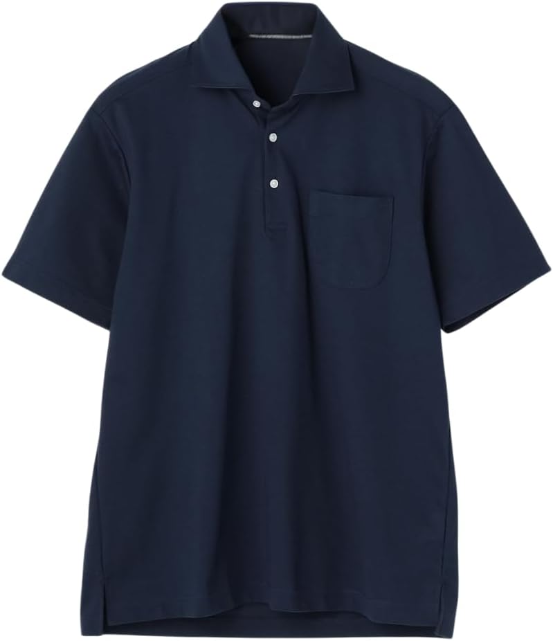 

Мужская поло-рубашка с коротким рукавом ORIHICA для деловых целей, темно-синий