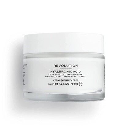 

Ночная увлажняющая маска для лица с гиалуроновой кислотой, Makeup Revolution