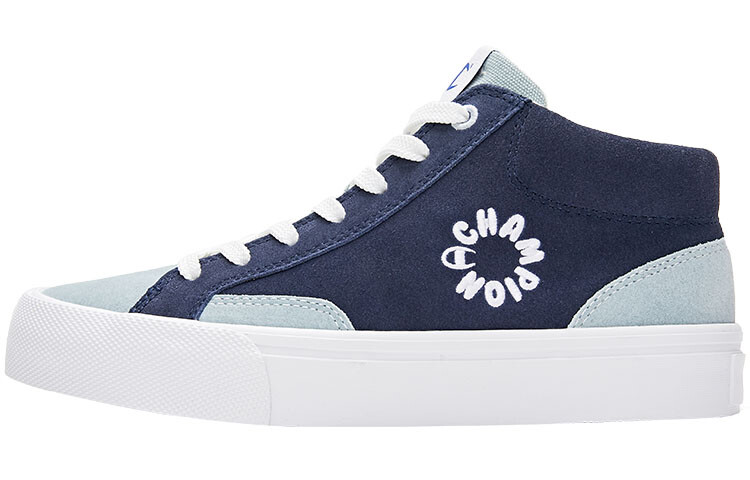 

Кроссовки Champion Skateboarding Shoes Women's Mid-top Blue/White, синий