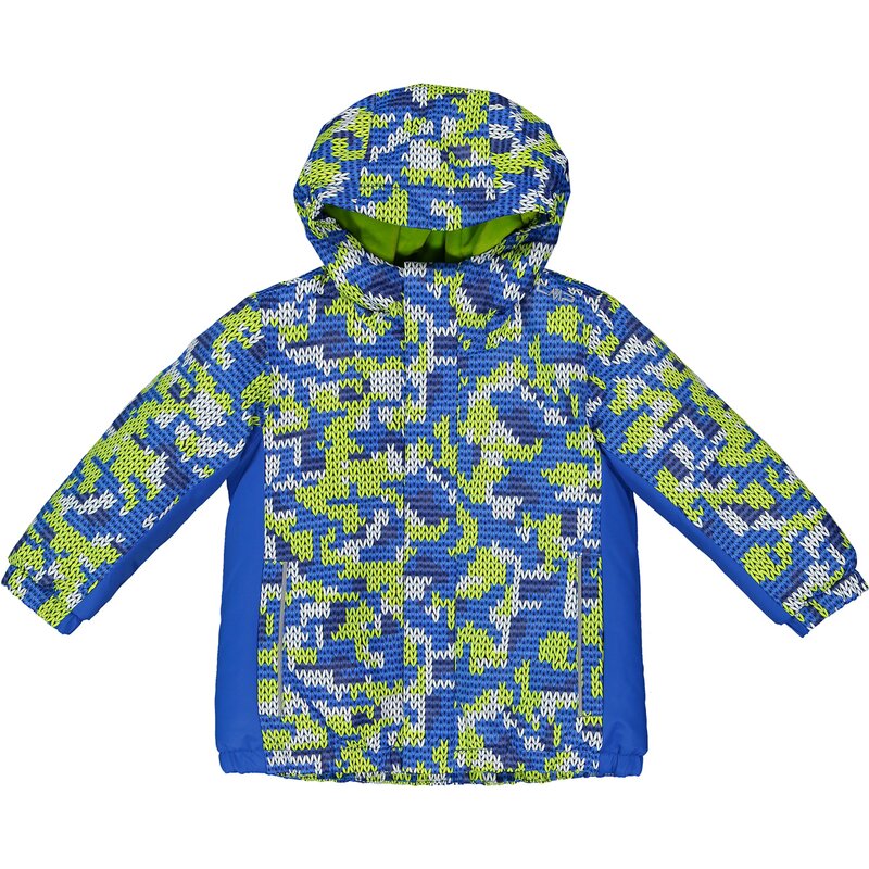 

Детская куртка с фиксирующимся капюшоном Cmp, цвет royal-acido