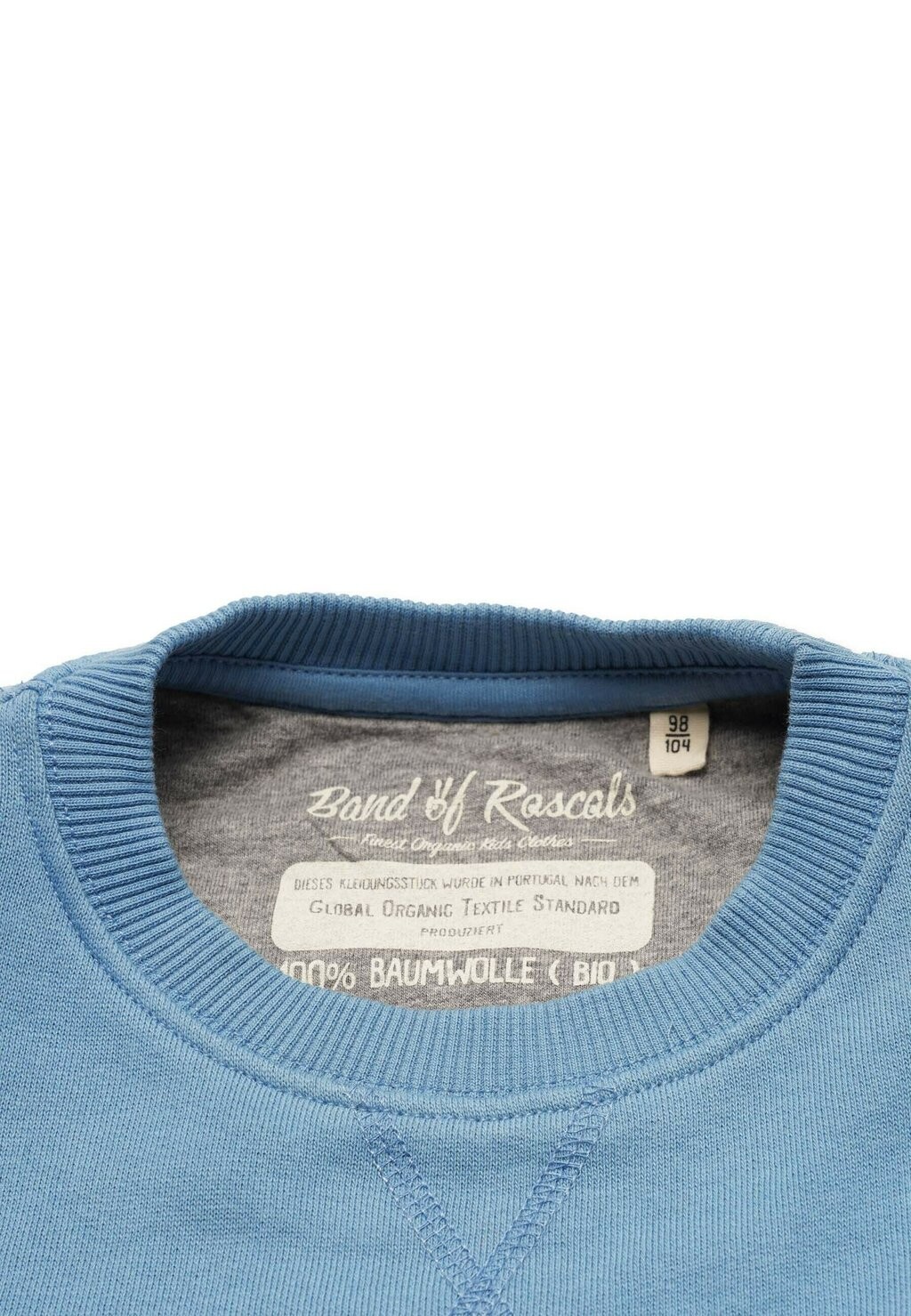 Толстовка Band Of Rascals, цвет aegean blue — фото 4