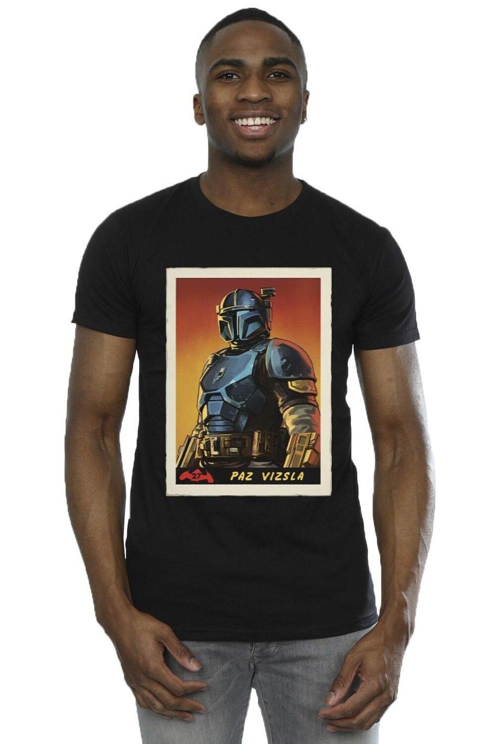 

Футболка с картой «Мандалорец Паз Визла» Star Wars, черный
