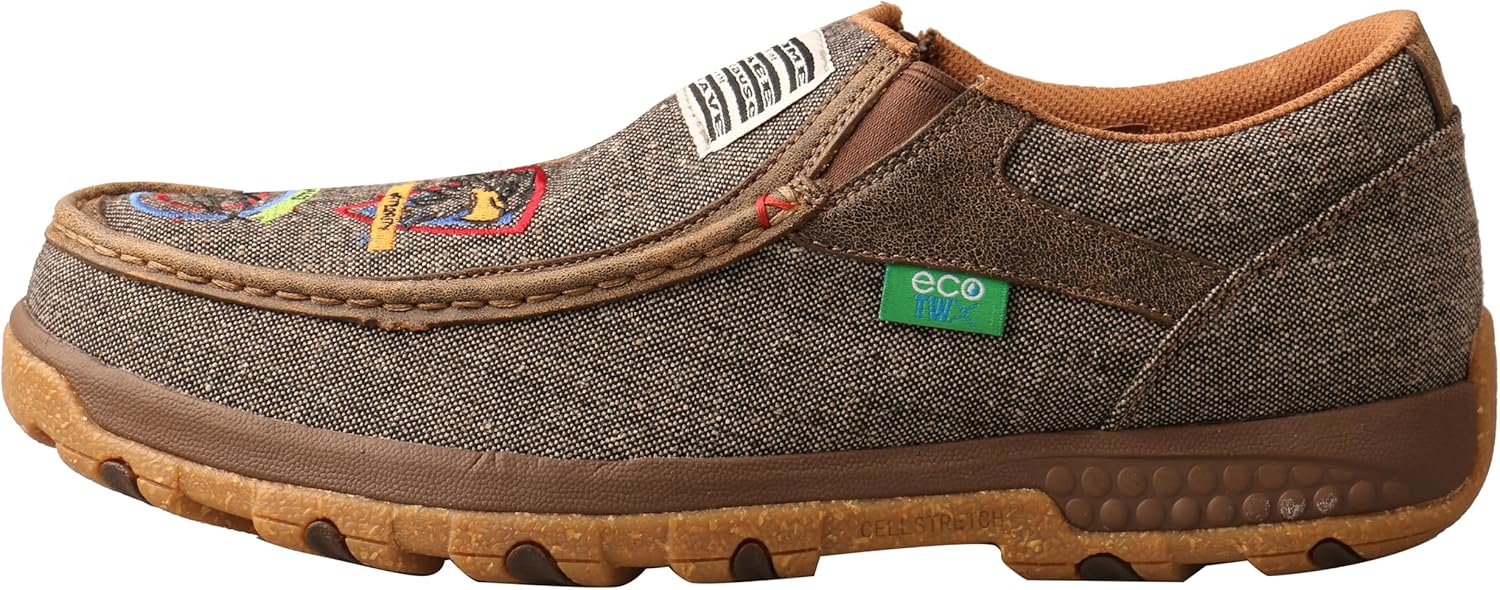 Мокасины для вождения Twisted X Men's Original Slip-on, Dust — фото 2