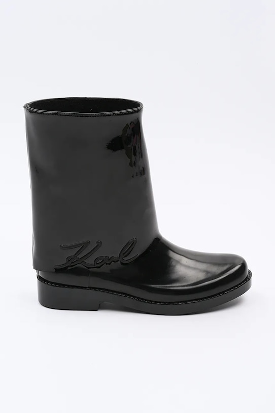 Резиновые сапоги Kalosh Karl Lagerfeld, черный