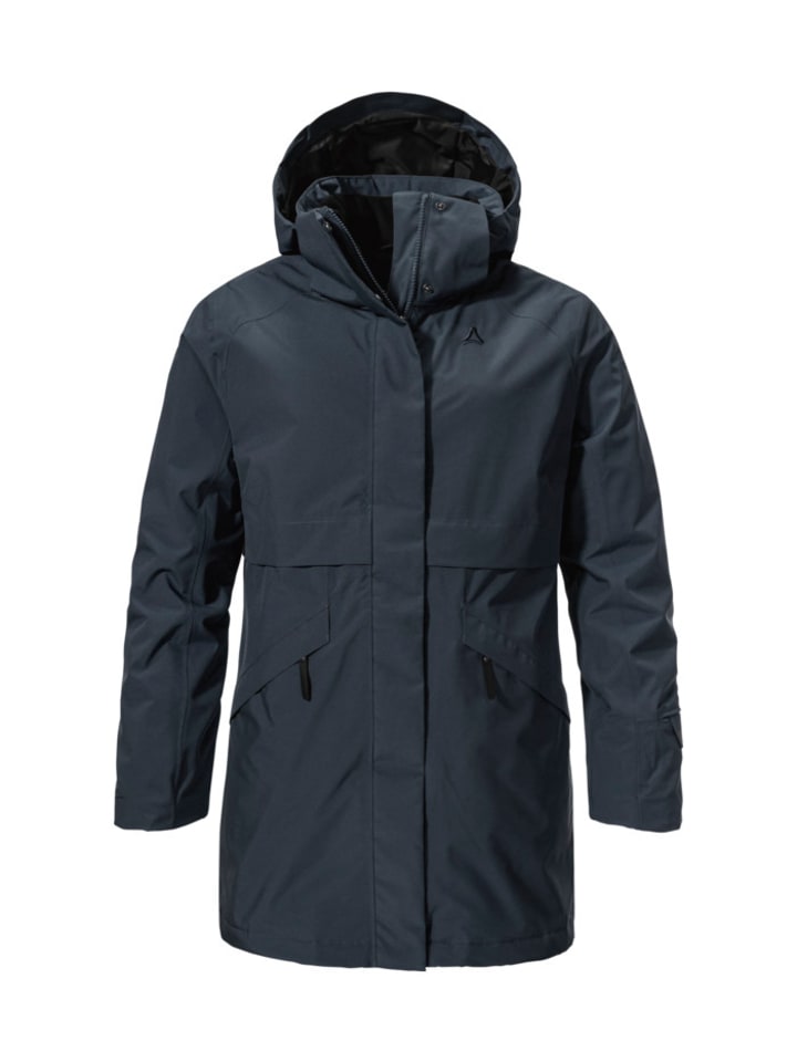 

Schöffel Парка "Ins Parka Style Malkay WMS" в темно-синем цвете, похожая на пиджак