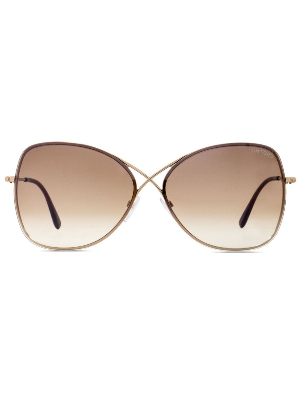 

TOM FORD Eyewear солнцезащитные очки 'Colette', золотой
