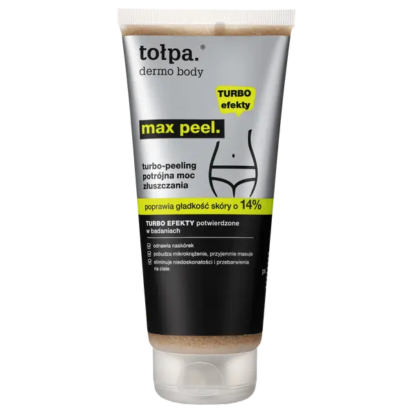 

Турбо-пилинг для тела, тройная сила отшелушивания, 200 мл Tołpa Dermo body max peel