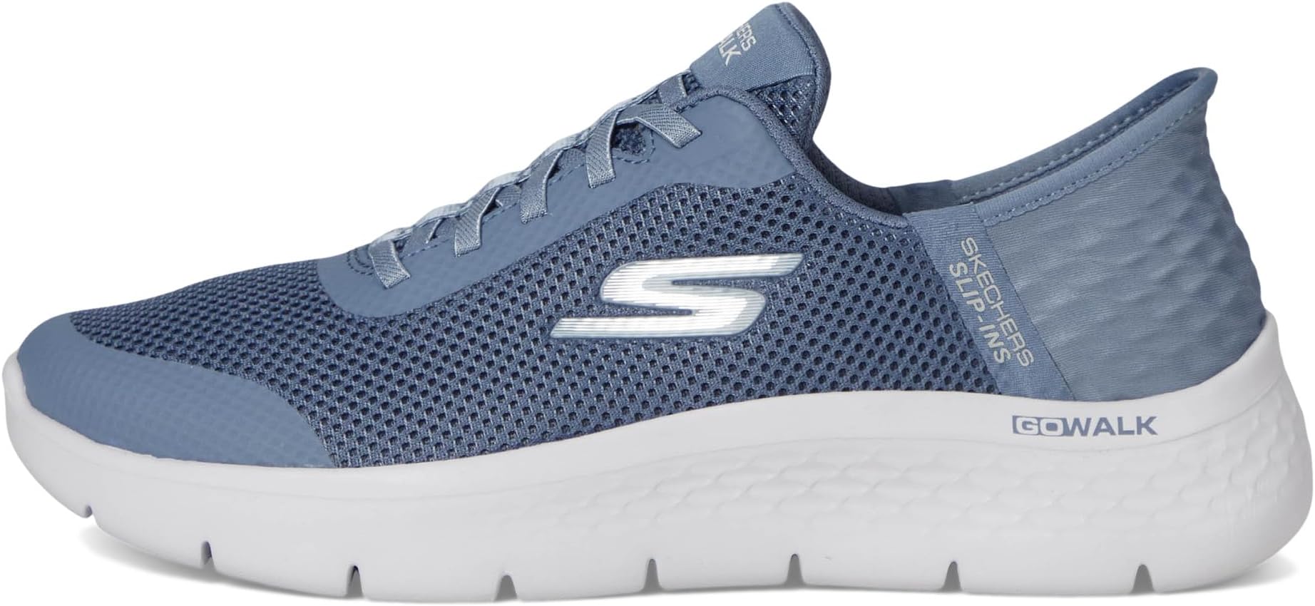 Кроссовки SKECHERS Performance Women's Go Walk Flex Hands Free Slip-Ins - Grand Entry, Blue — фото 4