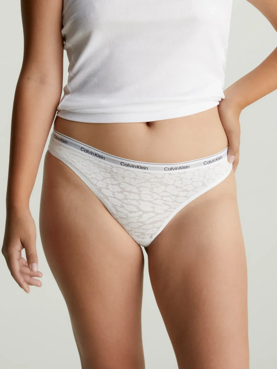 

Calvin Klein Underwear Бразильские трусы "BRAZILLIAN", с логотипом на поясе, белый