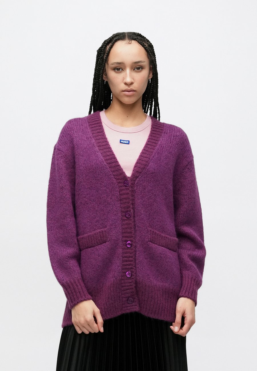 

Кардиган kate spade new york FUZZY OVERSIZED CARDIGAN, Nightshade/Purple