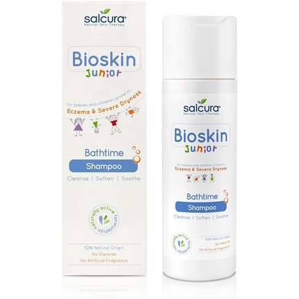 

Bioskin Junior Shampoo Детский шампунь с низким пенообразованием для чувствительной кожи 200мл, Salcura