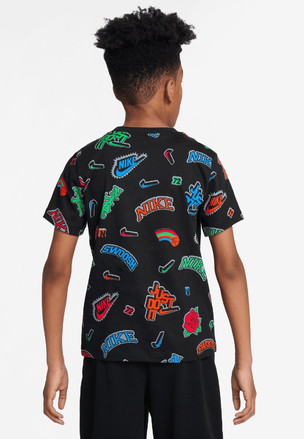 

Футболка с принтом TEE CREATE UNISEX Nike Sportswear, черный