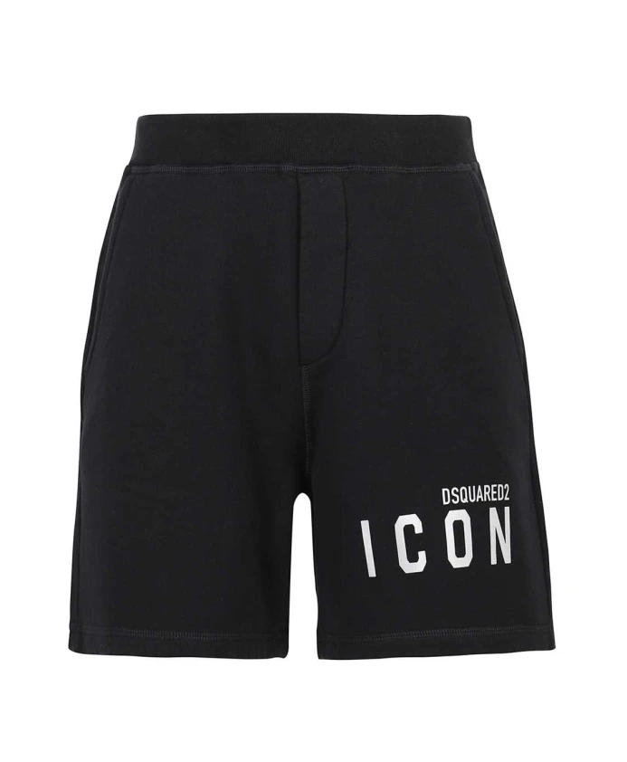 

Повседневные шорты бермуды Dsquared2, черный
