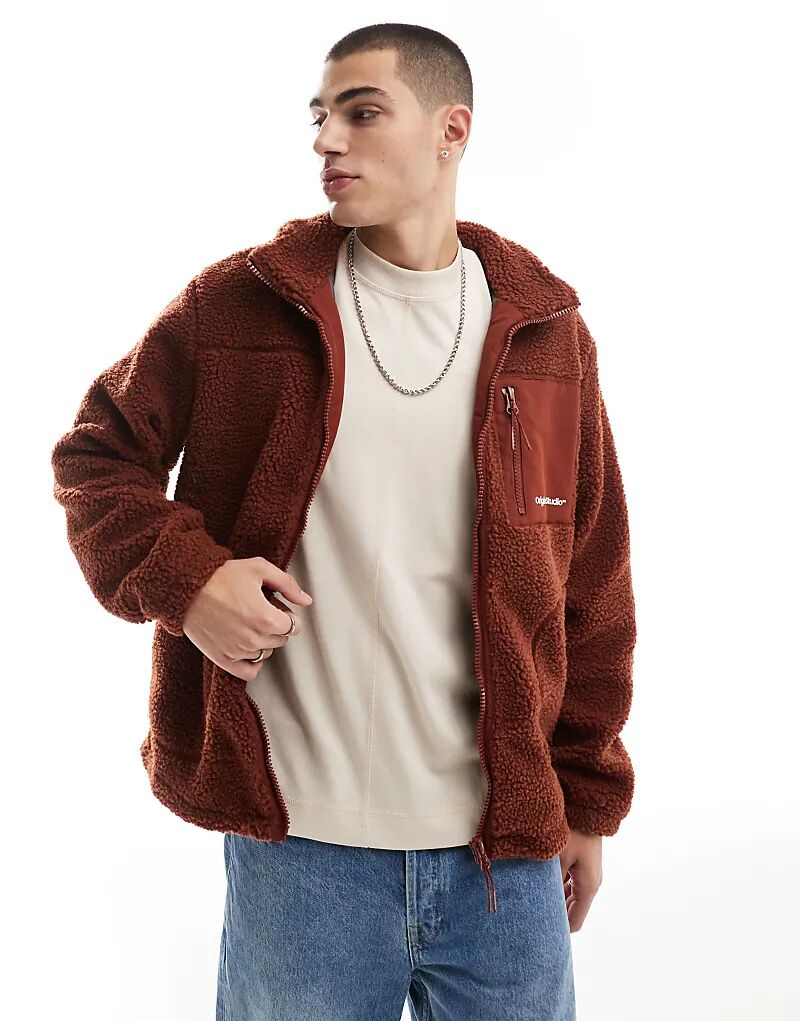 

Куртка на молнии борг цвета ржавчины Jack & Jones