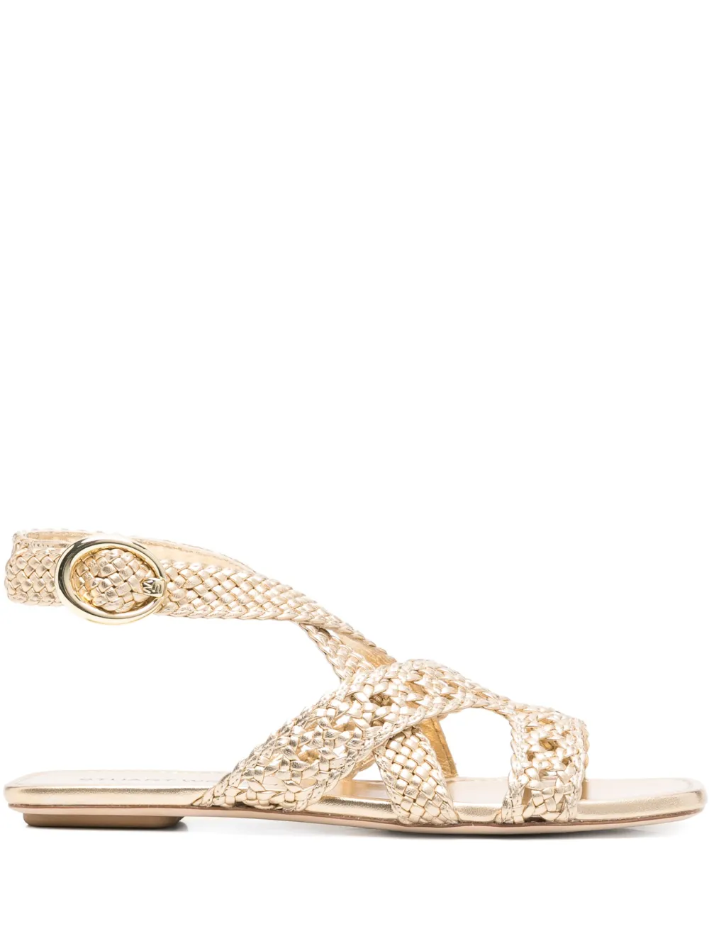 Балетки Thea Stuart Weitzman, золотой