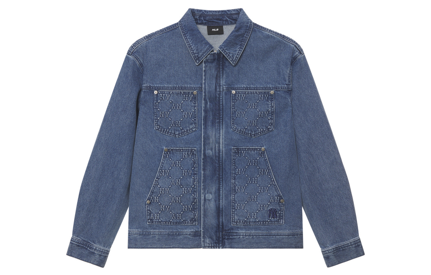 

MLB Куртка джинсовая унисекс, Indigo