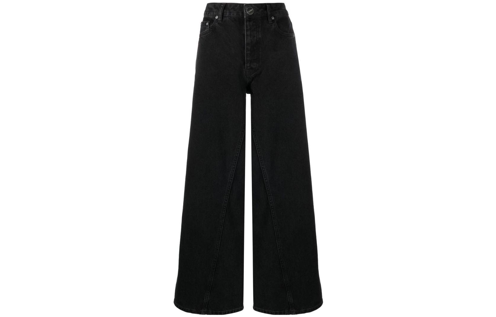 

Джозей джинсы из вельвета GANNI, черный