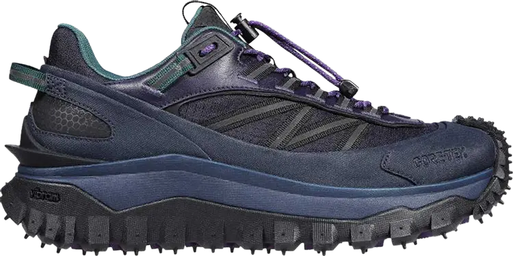 

Кроссовки Moncler Trailgrip GORE-TEX Low 'Blue Purple', синий