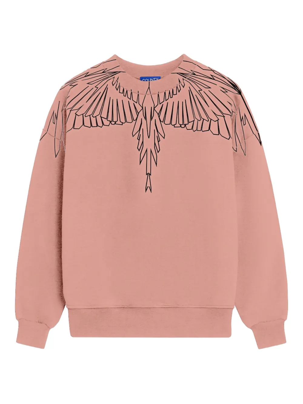 

Свитер с принтом County Of Milan Kids, розовый