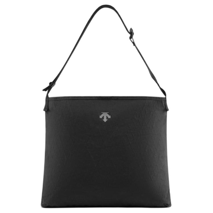 

DESCENTE Универсальная черная сумка через плечо унисекс, Black