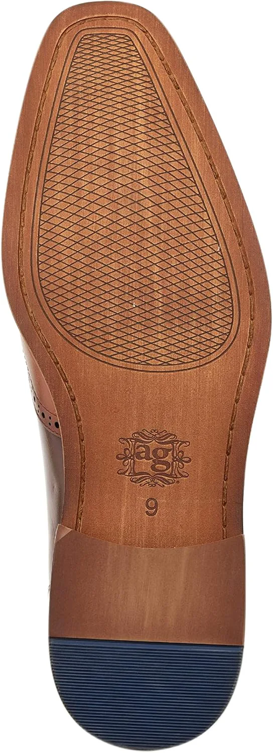 

Asher Green AG100 - Мужские туфли - Настоящая телячья кожа, туфли оксфорды с крыльями - Двухцветные и многоцветные мужские туфли, коричневый