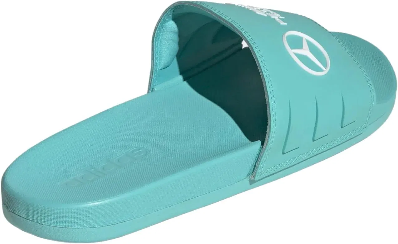 Шлепанцы Adidas Mercedes AMG Comfort Adiletten, Green — фото 2