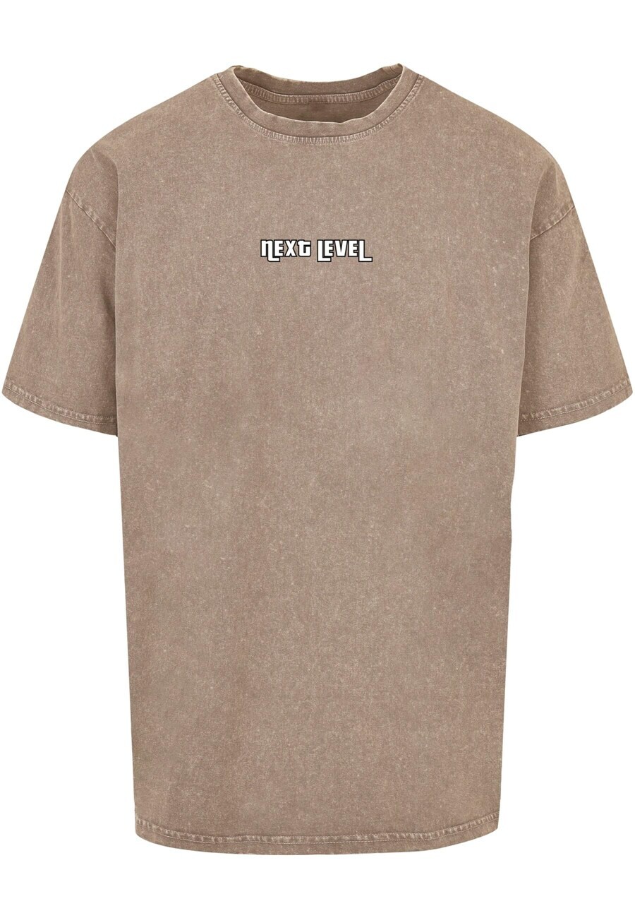 

Футболка Merchcode GRAND THUG LIFE, цвет Chamois