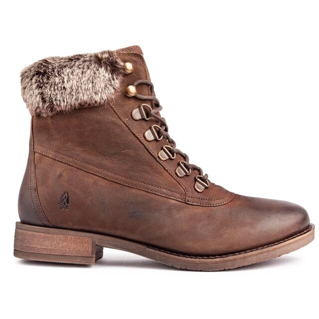 Женские ботинки Effie из пены с эффектом памяти Hush Puppies, коричневый