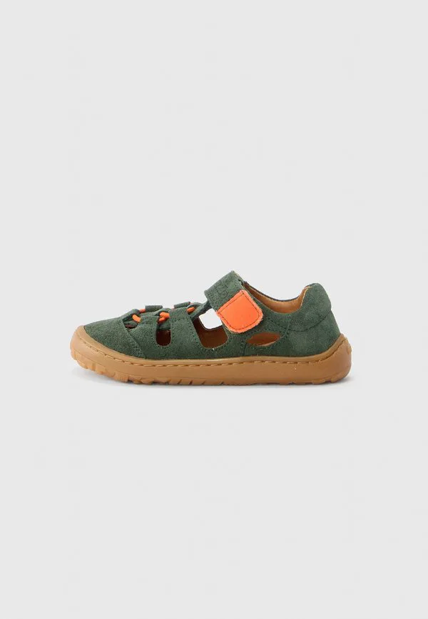 Эластичные сандалии унисекс для ходьбы босиком Froddo, Dark Green