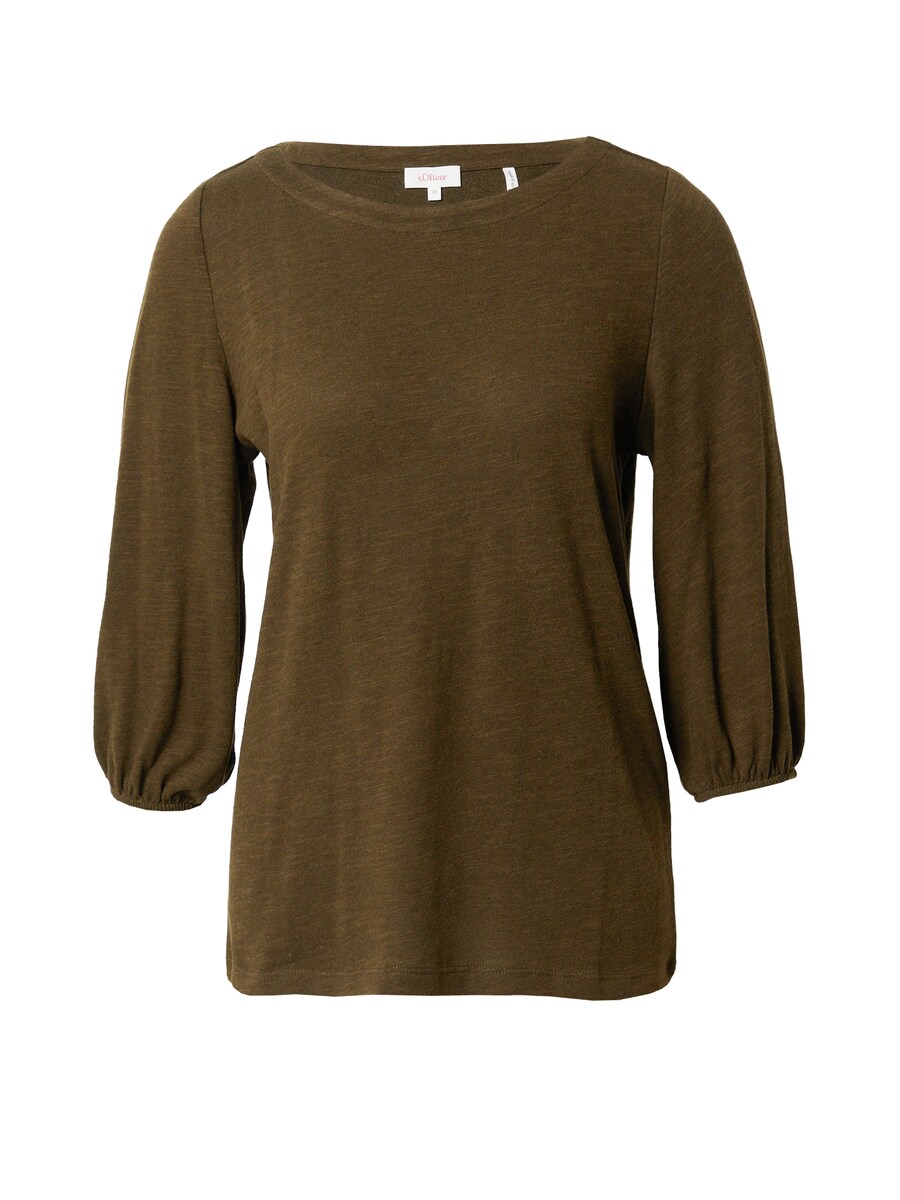 

Топ s.Oliver Shirt, хаки