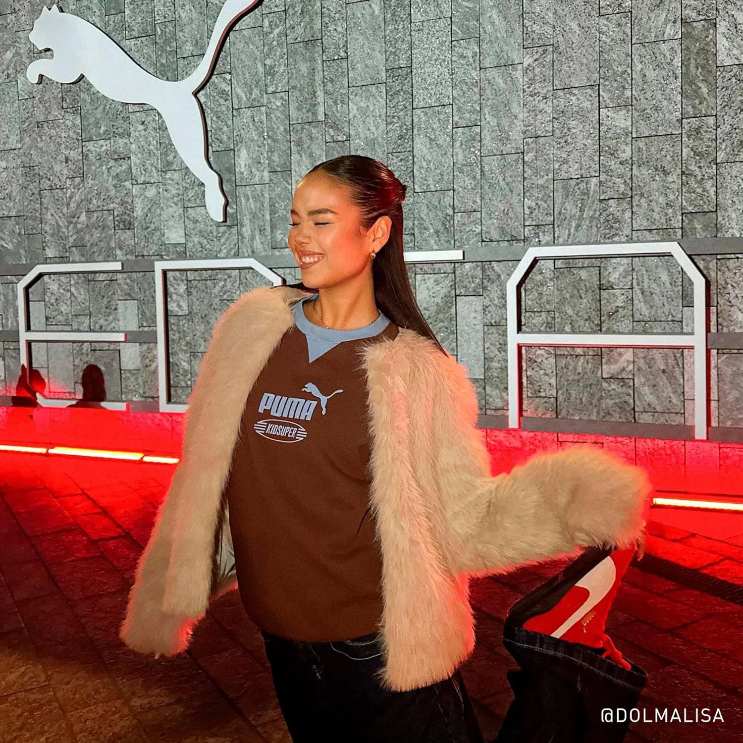 Кроссовки Speedcat OG PUMA, красный — фото 3