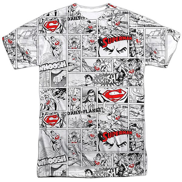 

Футболка с комиксом про Супермена Licensed Character