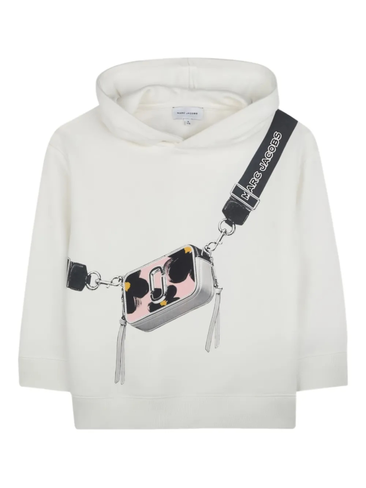 

Толстовка с графическим принтом Marc Jacobs Kids, белый