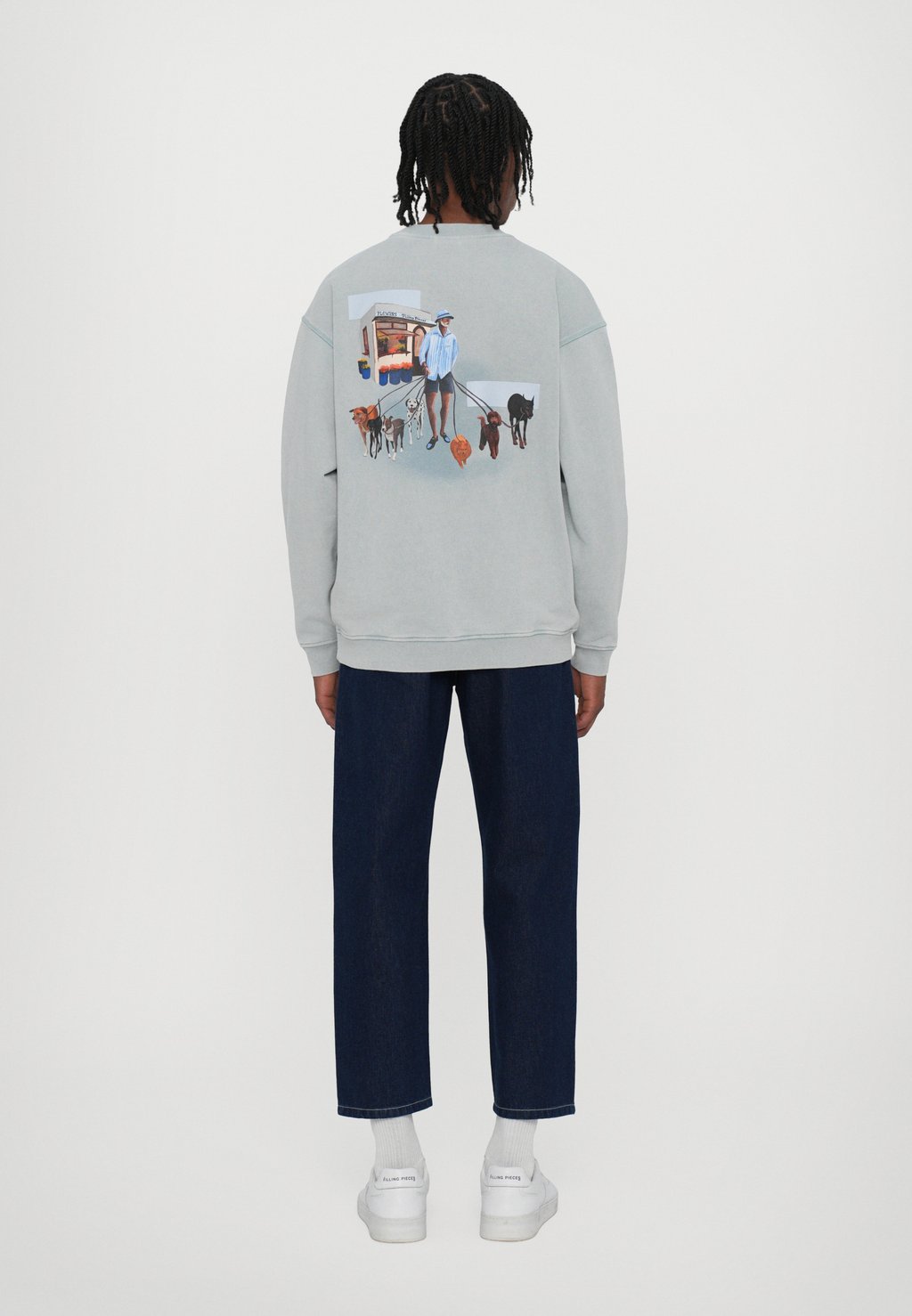 

Толстовка DOG WALKER Filling Pieces, светло-голубой