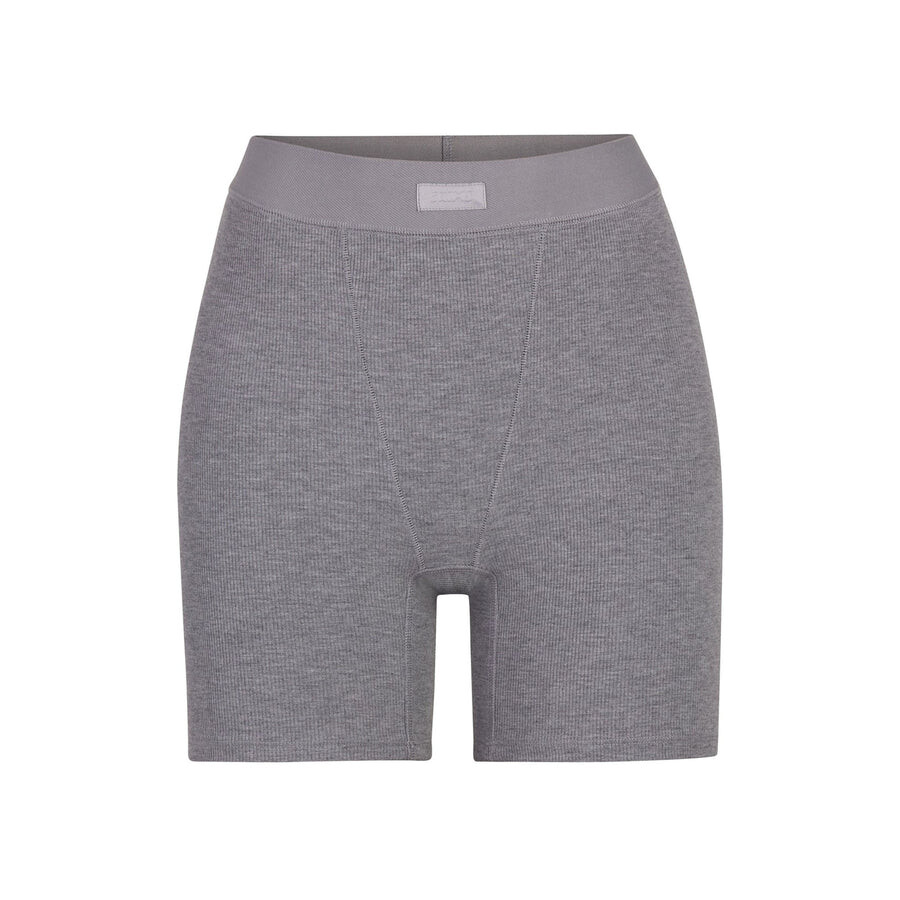 

Боксеры SKIMS Soft Lounge, цвет Heather Grey