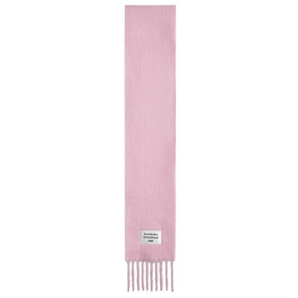 

Шарф Volly из альпаки Acne Studios, сиреневый