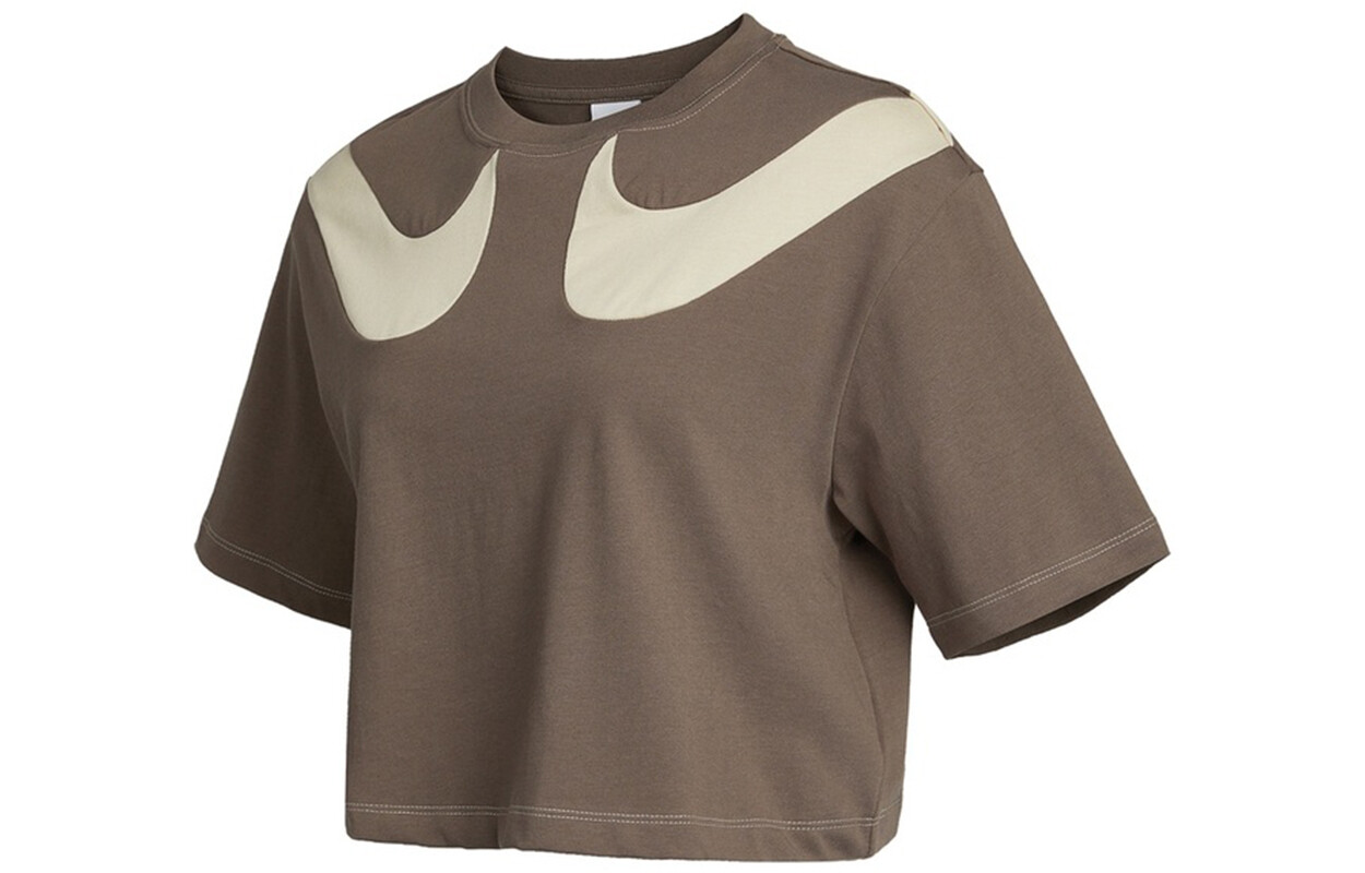 

Женский укороченный топ Nike, цвет Brown