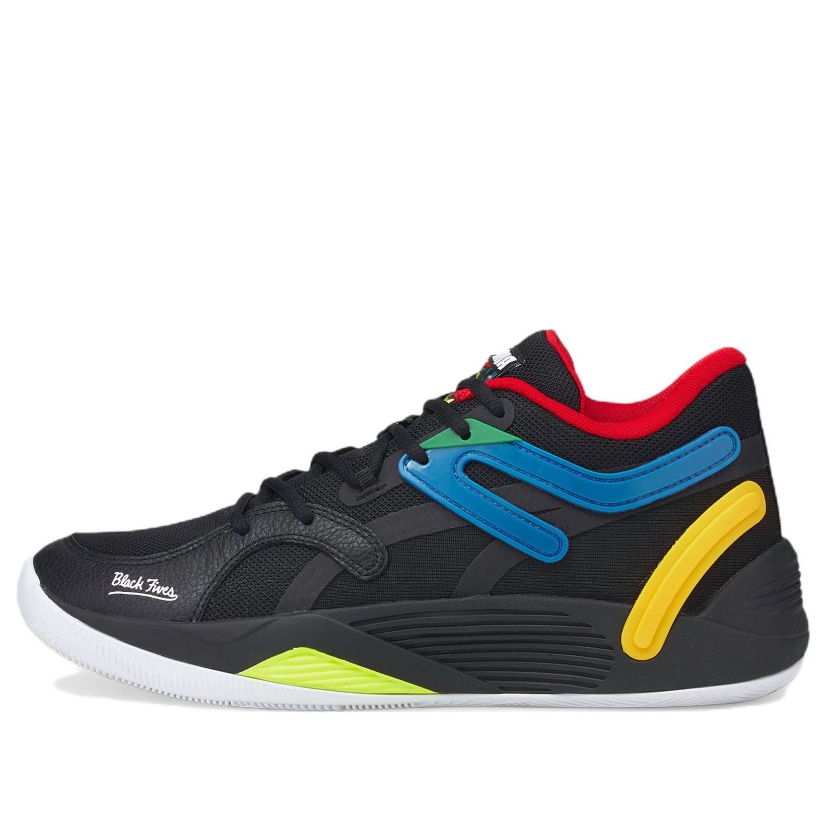 

Кроссовки PUMA Black Fives x TRC Blaze Court 'Black Saffron' 376637-01, красный
