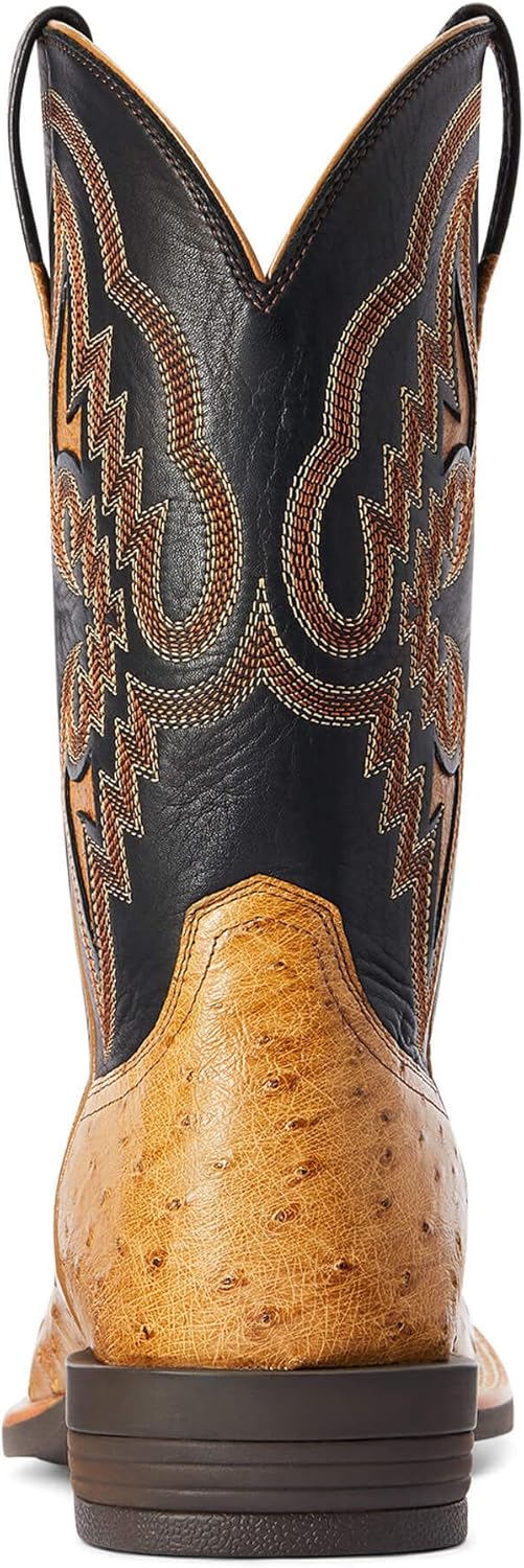 Мужские вестерн-сапоги ARIAT Dagger, 8.5 Antique Saddle Fq Ostrich — фото 3