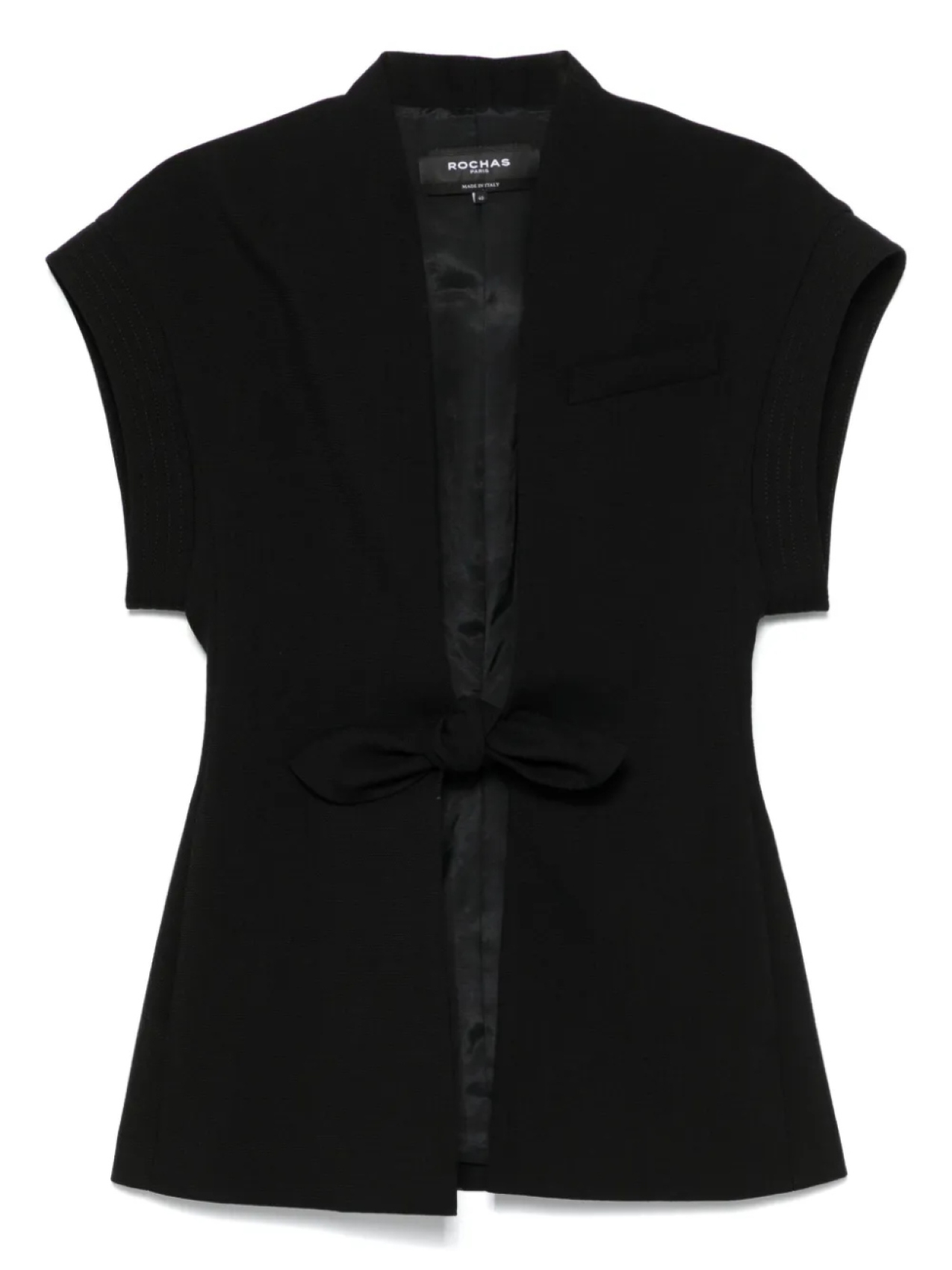 

Шерстяной жилет Rochas, черный